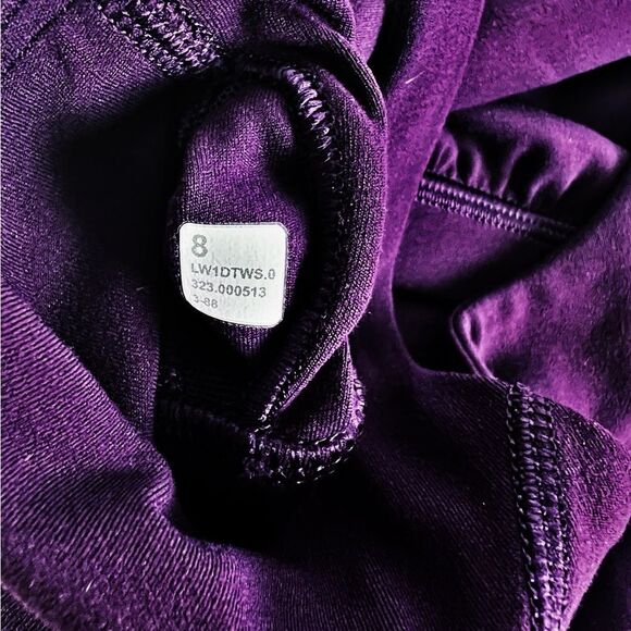 Lululemon Align Tank Top Dramatic Magenta Plum Purple V-Neck Size 8 - Picture 7 of 7